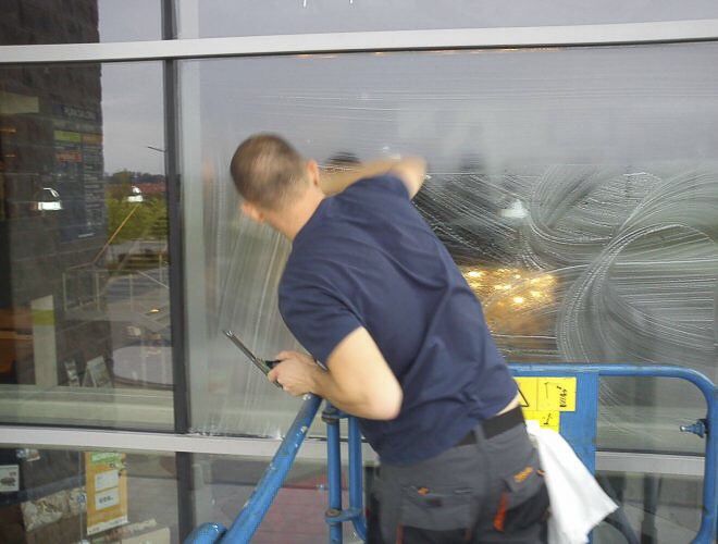 MYCIE  PRZESZKLEŃ i ŻALUZJI  Fasadowych na  Calym Śląsku