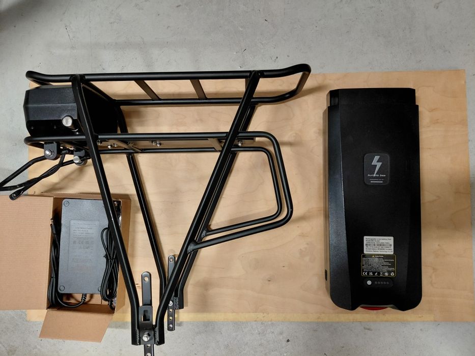 Bateria akumulator bagażnikowy 48v 18.2 Ah, ebike
