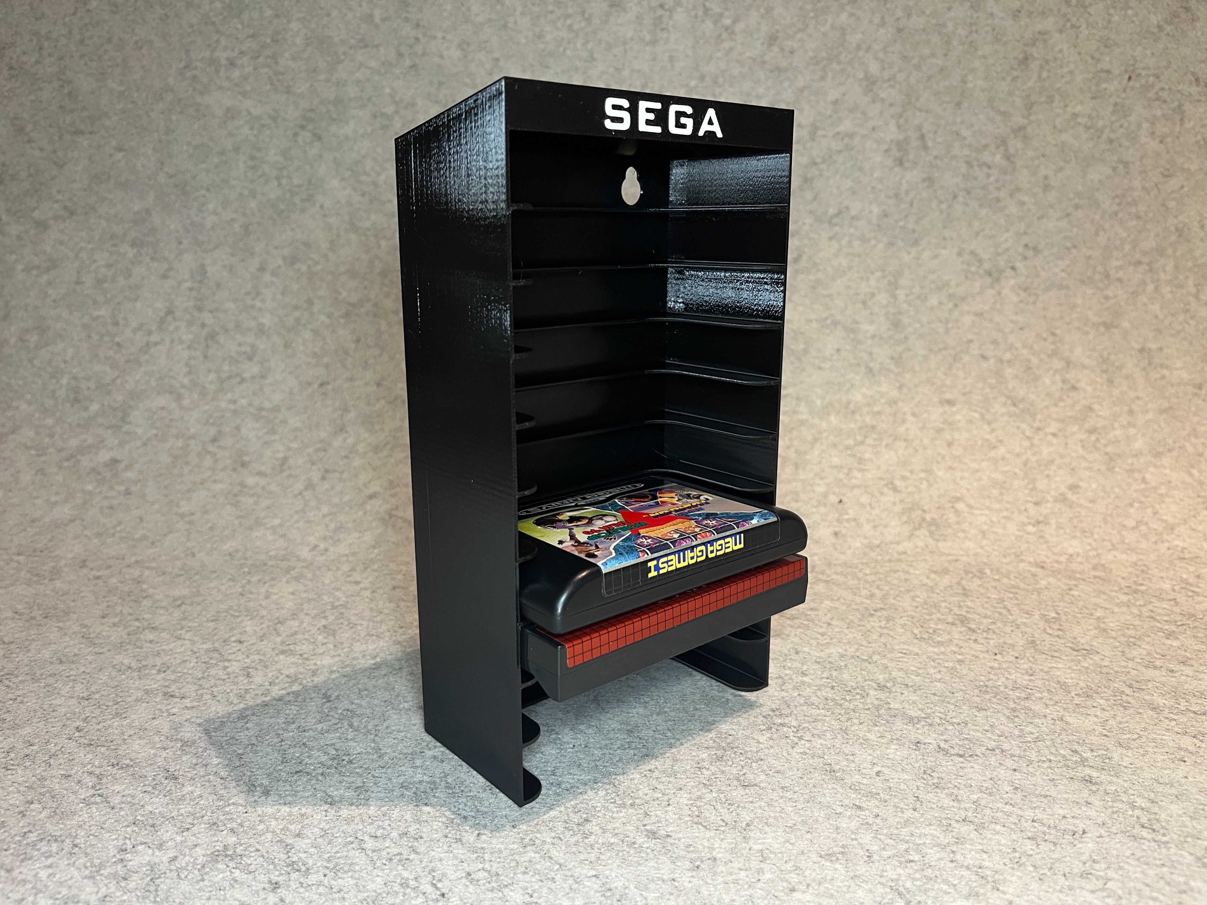 Stojak / wieszak scienny na gry Sega Megadrive / Master System
