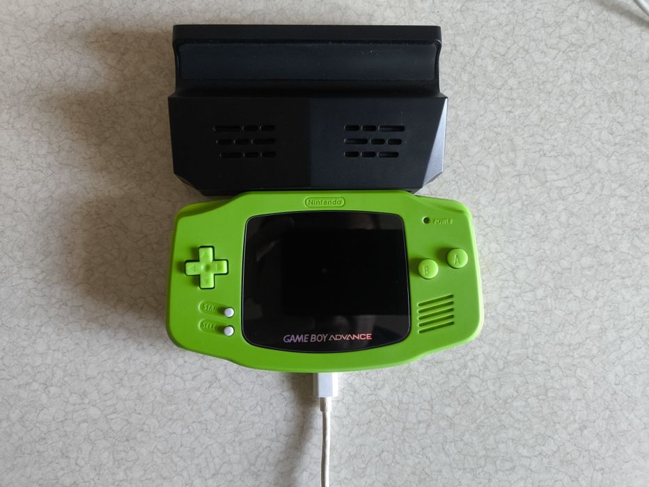 Game Boy Advance (GBA) usb C akumulator 1800mah Ekran IPS