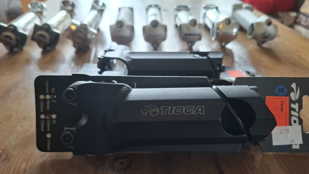 Nowy Tioga Mostek 100 110 Wspornik Kierownicy Retro MTB 25,4