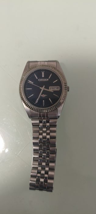 Это винтажные мужские автоматические часы Citizen Eagle 7 с черным циф