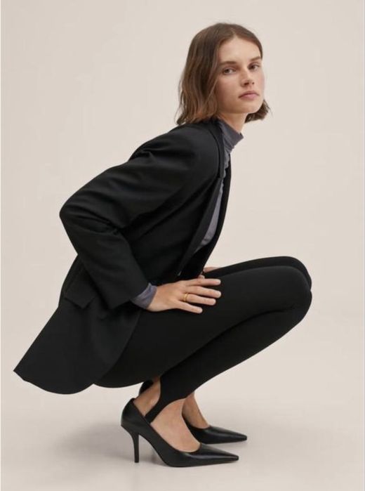 Mango Zara M лосини легінси зі штрипками лосины