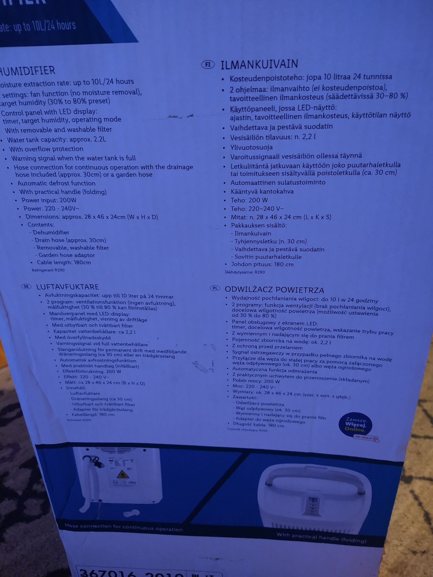 Osuszacz pomieszczeń