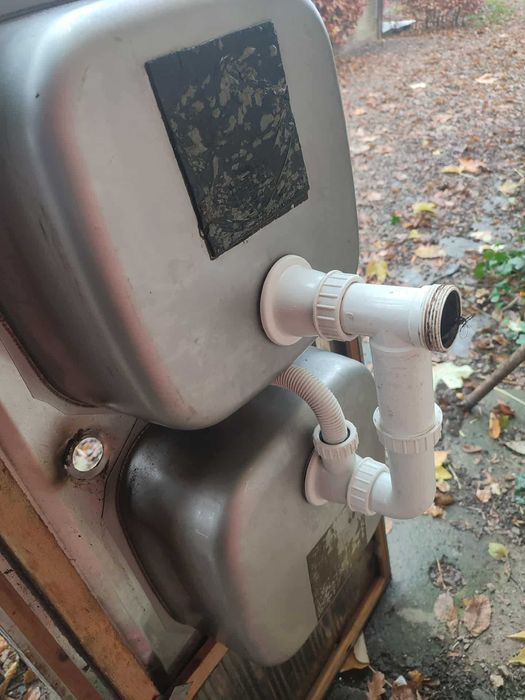 Zlewozmywak 120x60 cm z ociekaczem