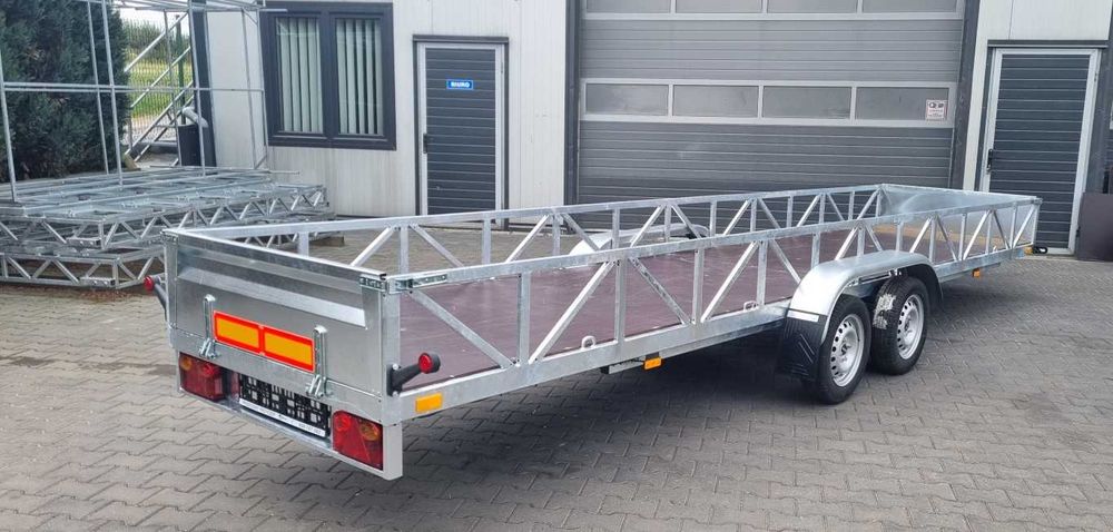 Przyczepka samochodowa dłużyca 610x130 750 kg Producent - TRANSPORT
