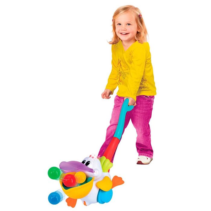 Іграшка-каталка Kiddi Smart – Пелікан-Витівник Пеликан-Затейник укр