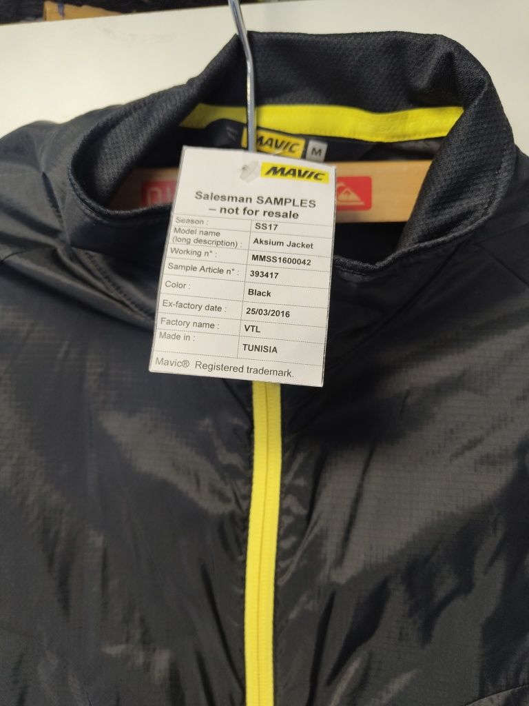 Kurtka rowerowa mavic wiatrówka  aksium jacket  rozmiar m/s
