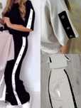 Zestaw uni na S M L / XL komplet dres lampas napy zatrzaski letni