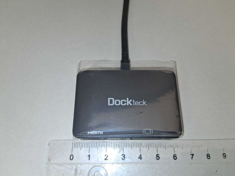 N162 Adapter USB-C HDMI VGA 4K Przejściówka Do Laptopa TV Projektora