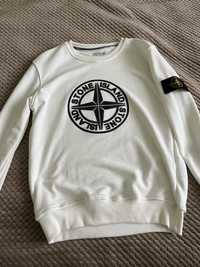 Чоловіча біла кофта Stone Island