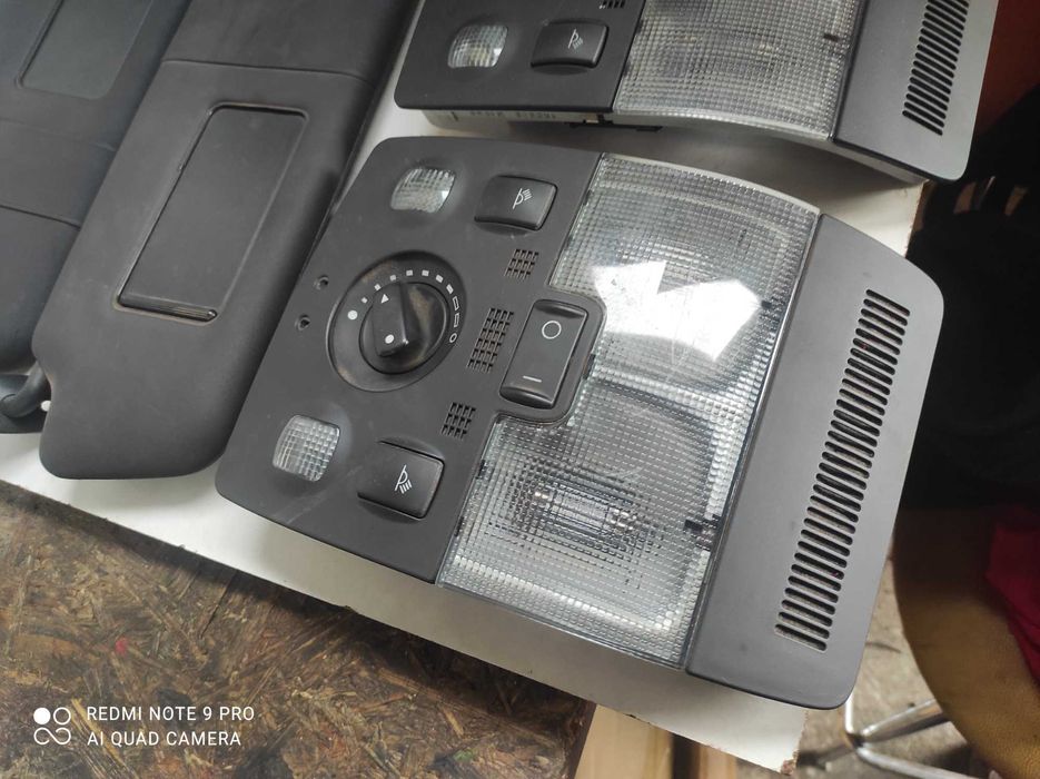Audi a4 b6 b7 lampka podsufitki słonecznik sline czarny