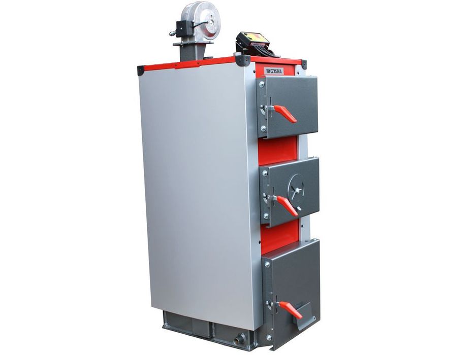 Kocioł 20KW piec na węgiel i drewno 160m2 Kotły Pleszew 3kanały Wys0zł