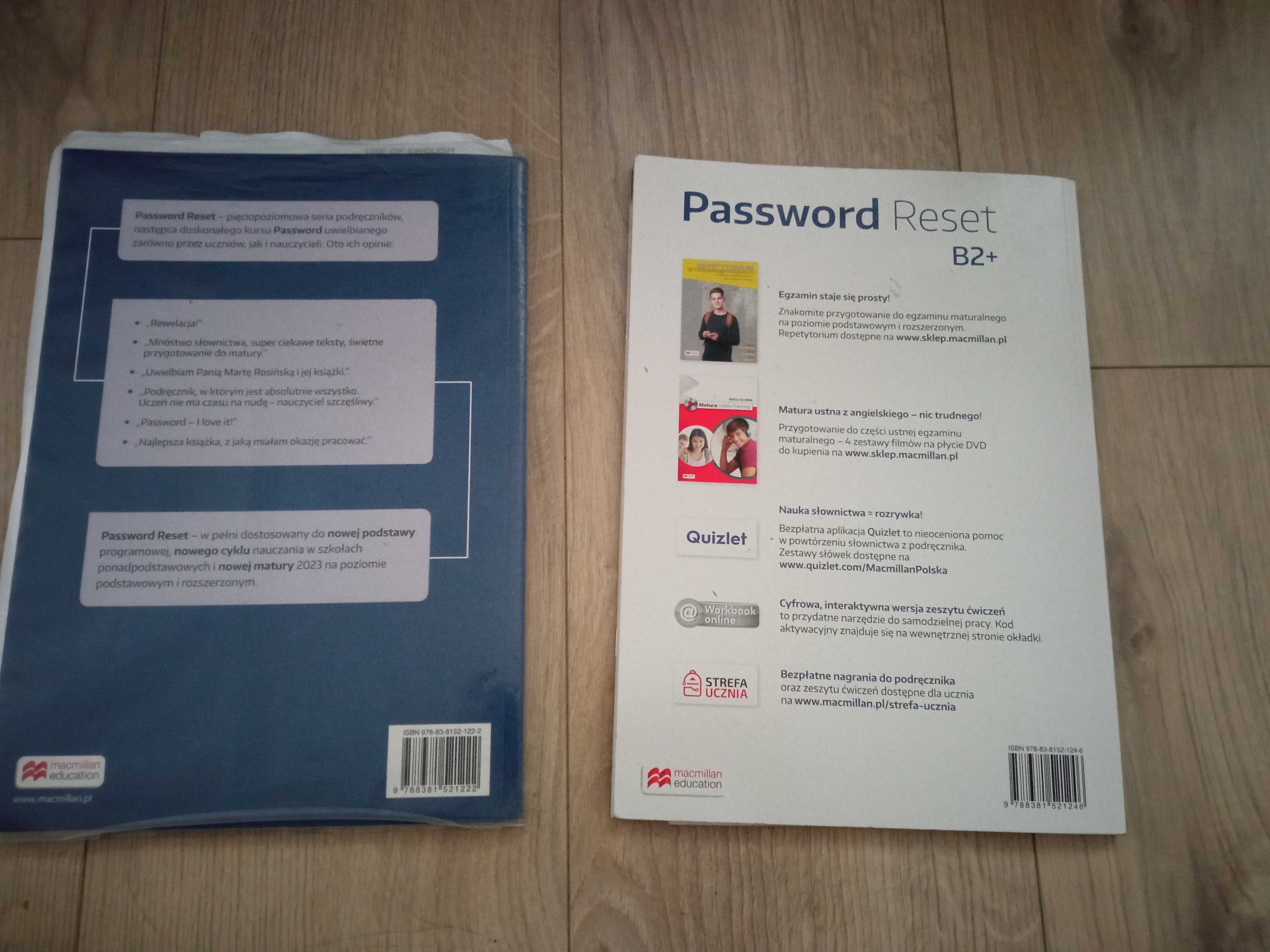 Password reset B2+ podręcznik i ćwiczenia do liceum