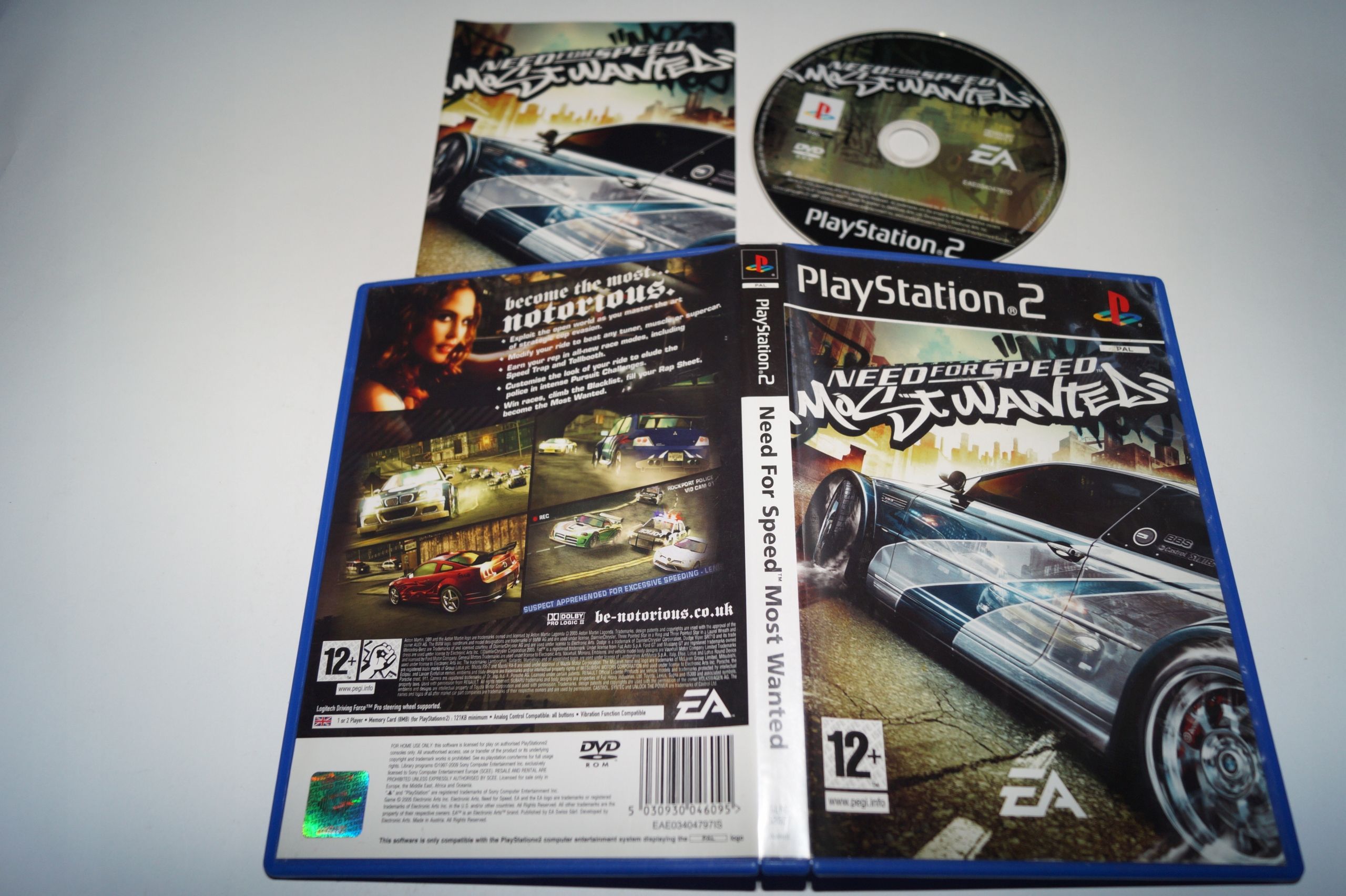 Need For Speed: Most Wanted (Ps2) Eng Playstation 2 (Ps2) Pudełkowa