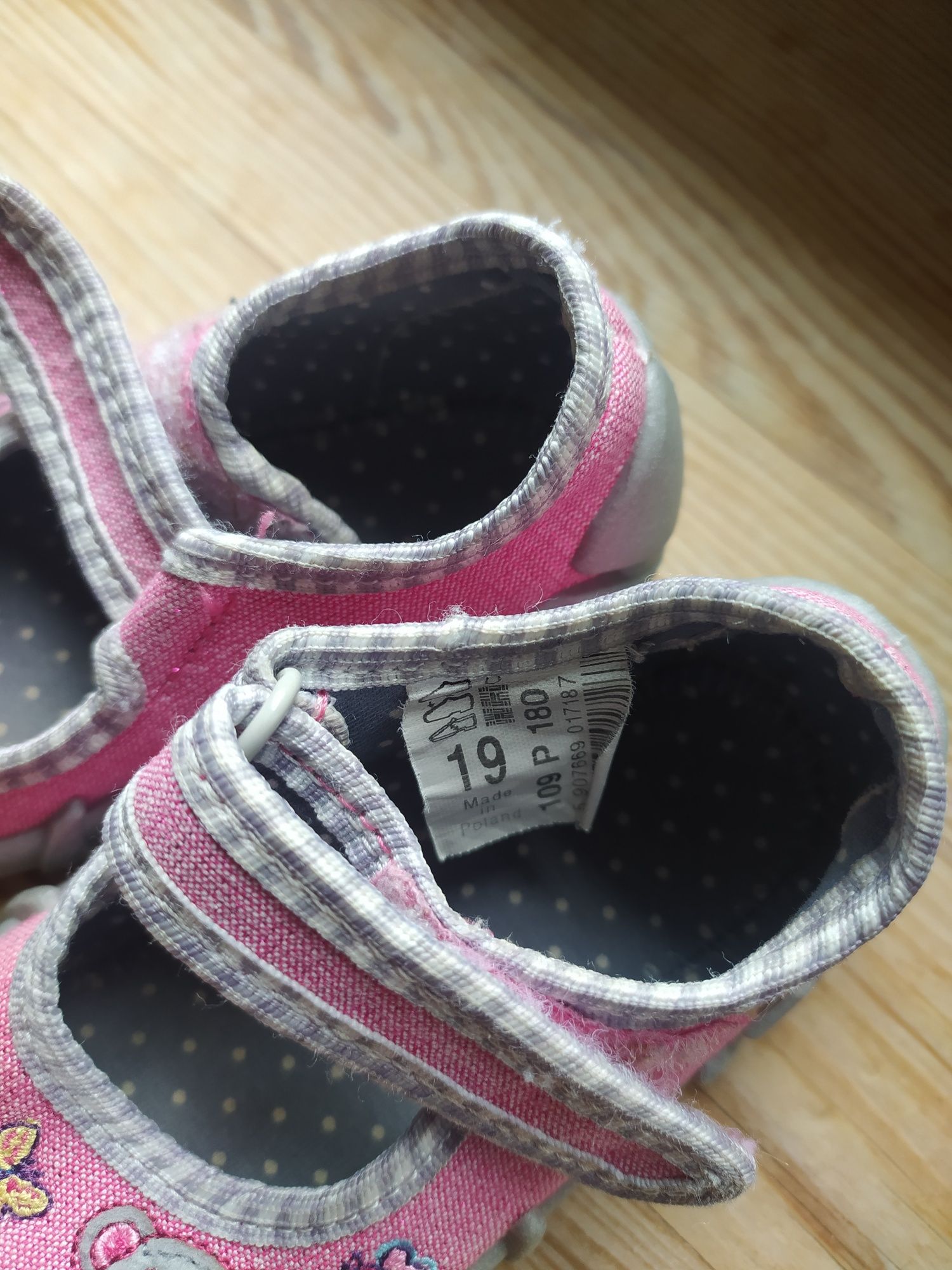 Buciki Befado dla dziewczynki 19 profilaktyczne obuwie