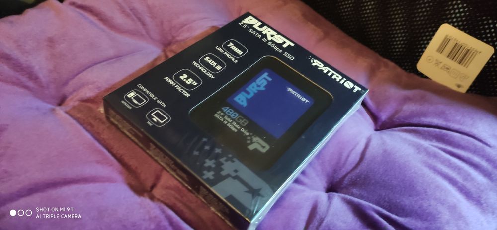 SSD Patriot sata 6 MLC 480gb 2,5 супер швидкість та надійність