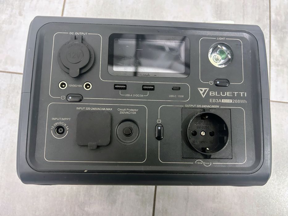 Продам зарядну станцію Bluetti EB3A 500 wt 268 WH