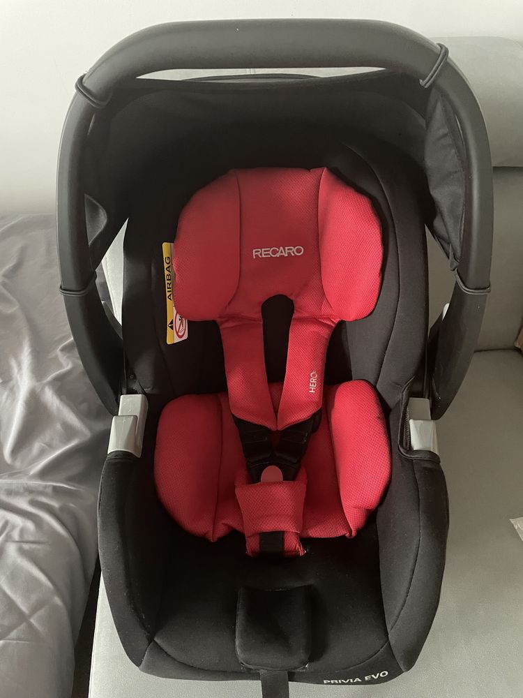 Fotelik nosidelko samochodowy Recaro Privia Evo 0-13