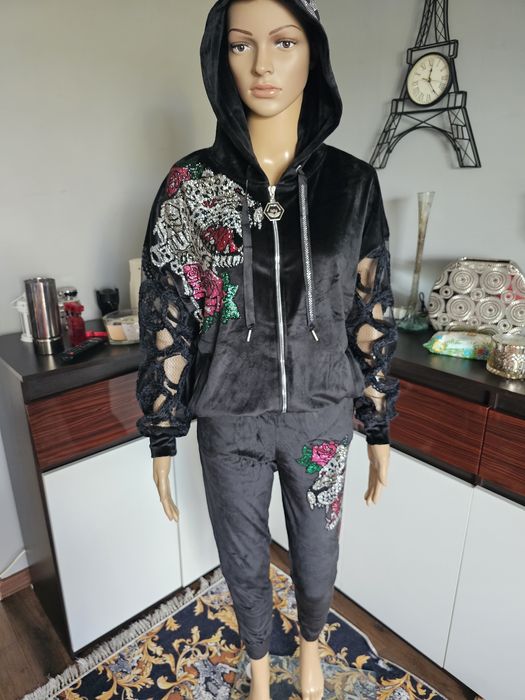 Dres welurowy tygrys Tatu