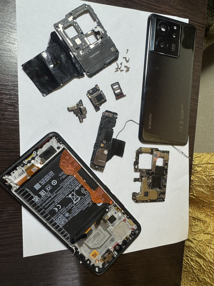 Xiaomi 13t разборка