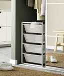 Gavetas guarda-roupa / arrumação JONAXEL IKEA branco 50 x 51 x 70 cm
