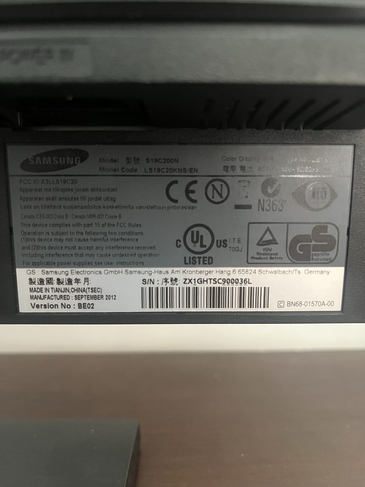 Monitor samsung.