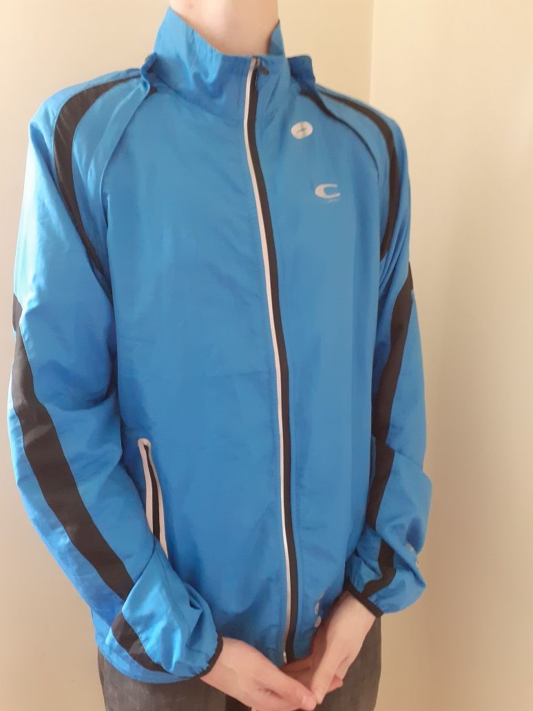 Kurtka męska Carite sport, 2 w 1, S lekka rower/bieganie