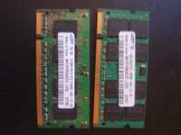 Оперативна пам'ять для ноутбука ОЗУ DDR2 PC2 1GB, 512MB