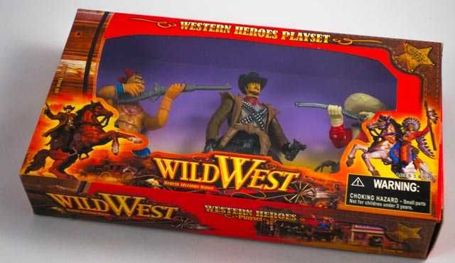 Figurki Western Heros Playset