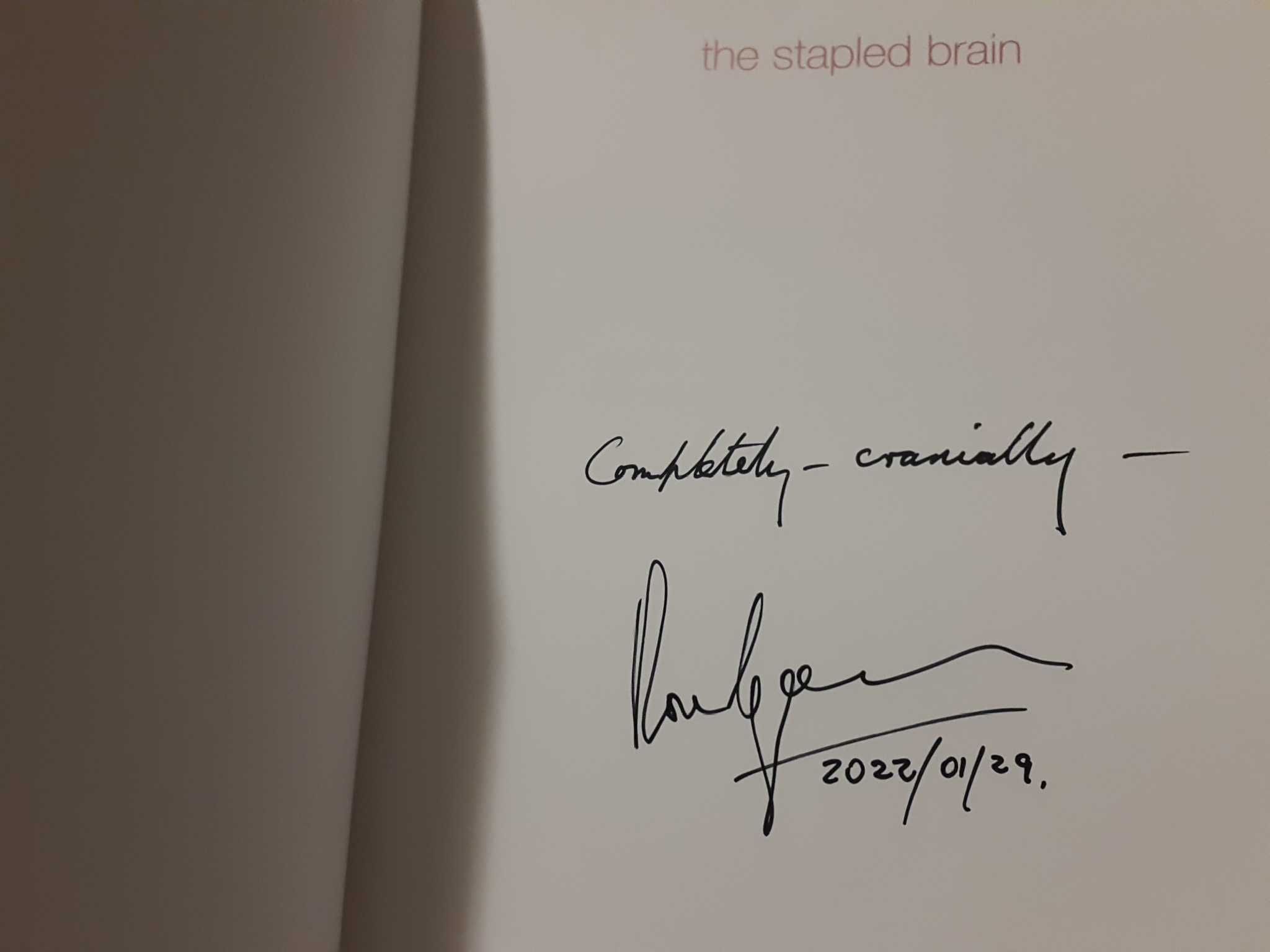 Ron Geesin - The Stapled Brain (autografado)