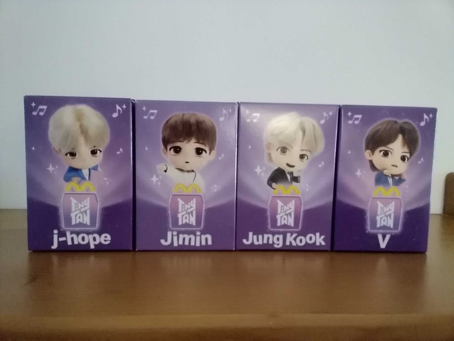 Mc Donald's BTS Tiny Tan - Novos - Caixas por Abrir - 5€ Cada
