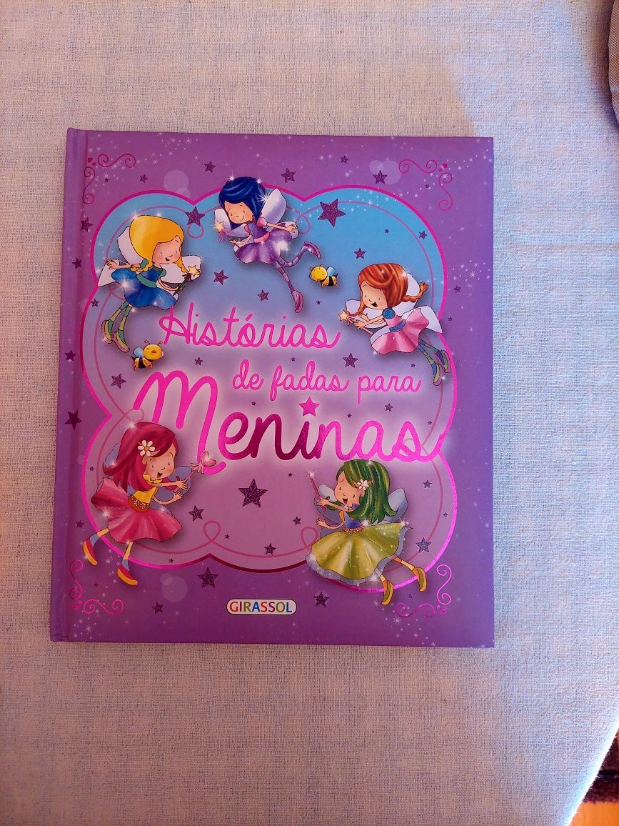 Livro "histórias de fadas para meninas"