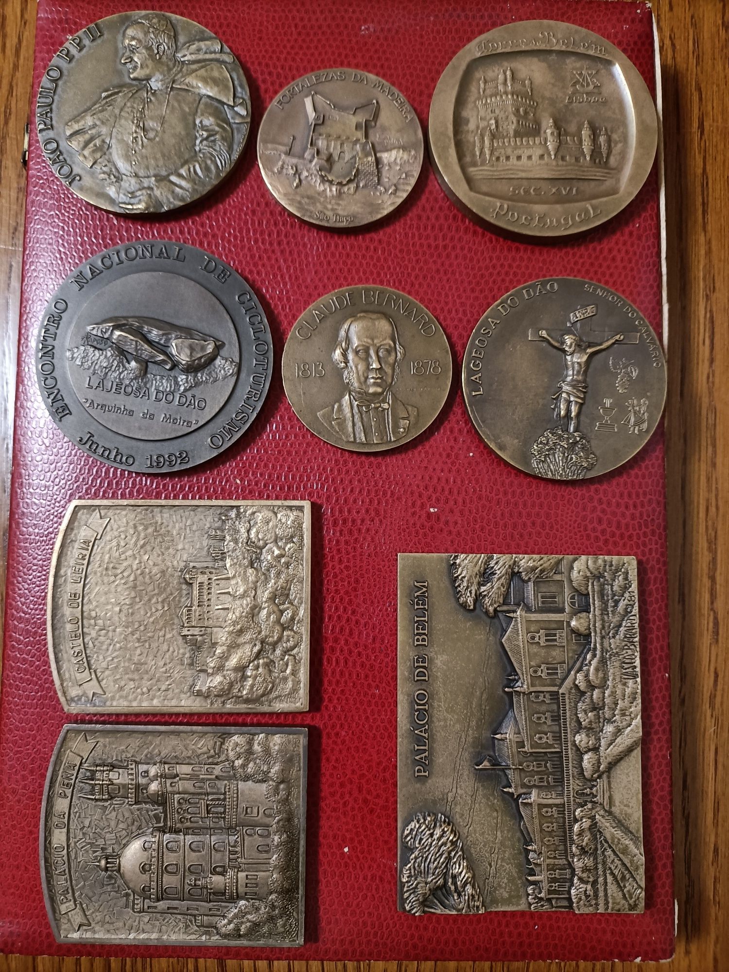 Medalhas em bronze