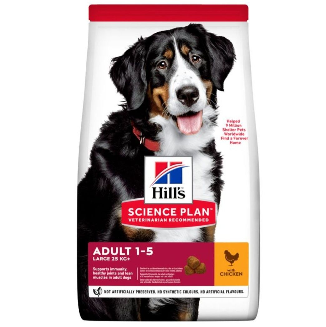 Hill's Science Plan Adult 1–5 Large, z kurczakiem(10)