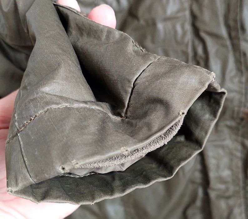 Zimowa, woskowana kurtka