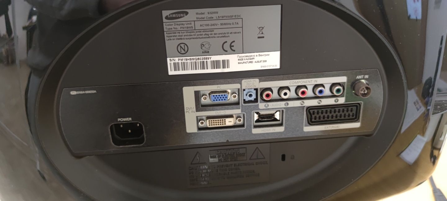 Televisão Samsung SyncMaster