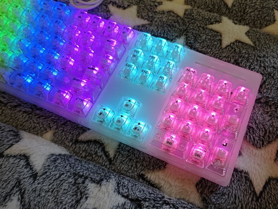 Механічна клавіатура Ігрова прозора клавіатура Механическая клавиатура