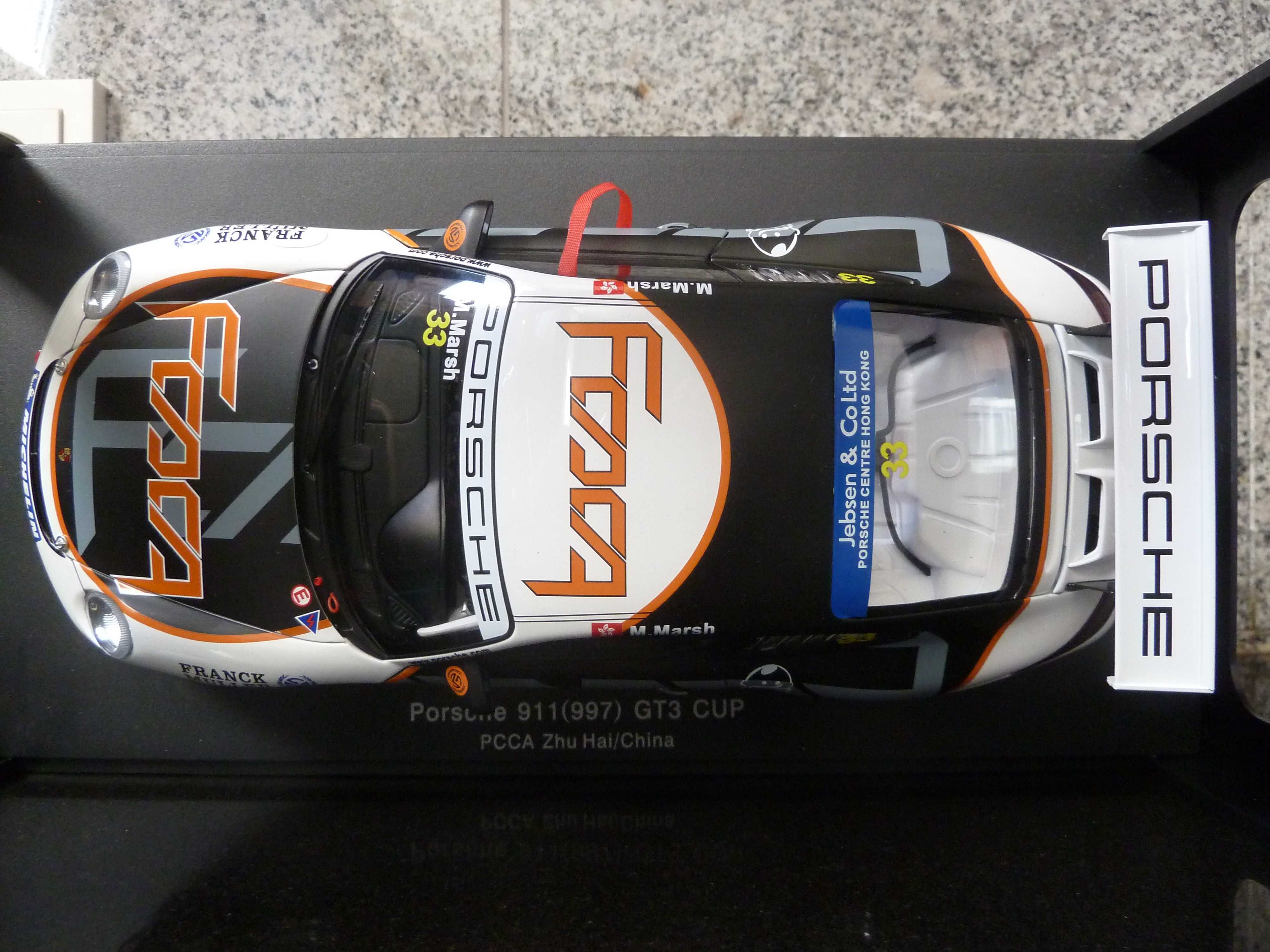 1:18 AutoArt, Porsche 911 GT3 Cup, Zhuhai/China, Minichamps