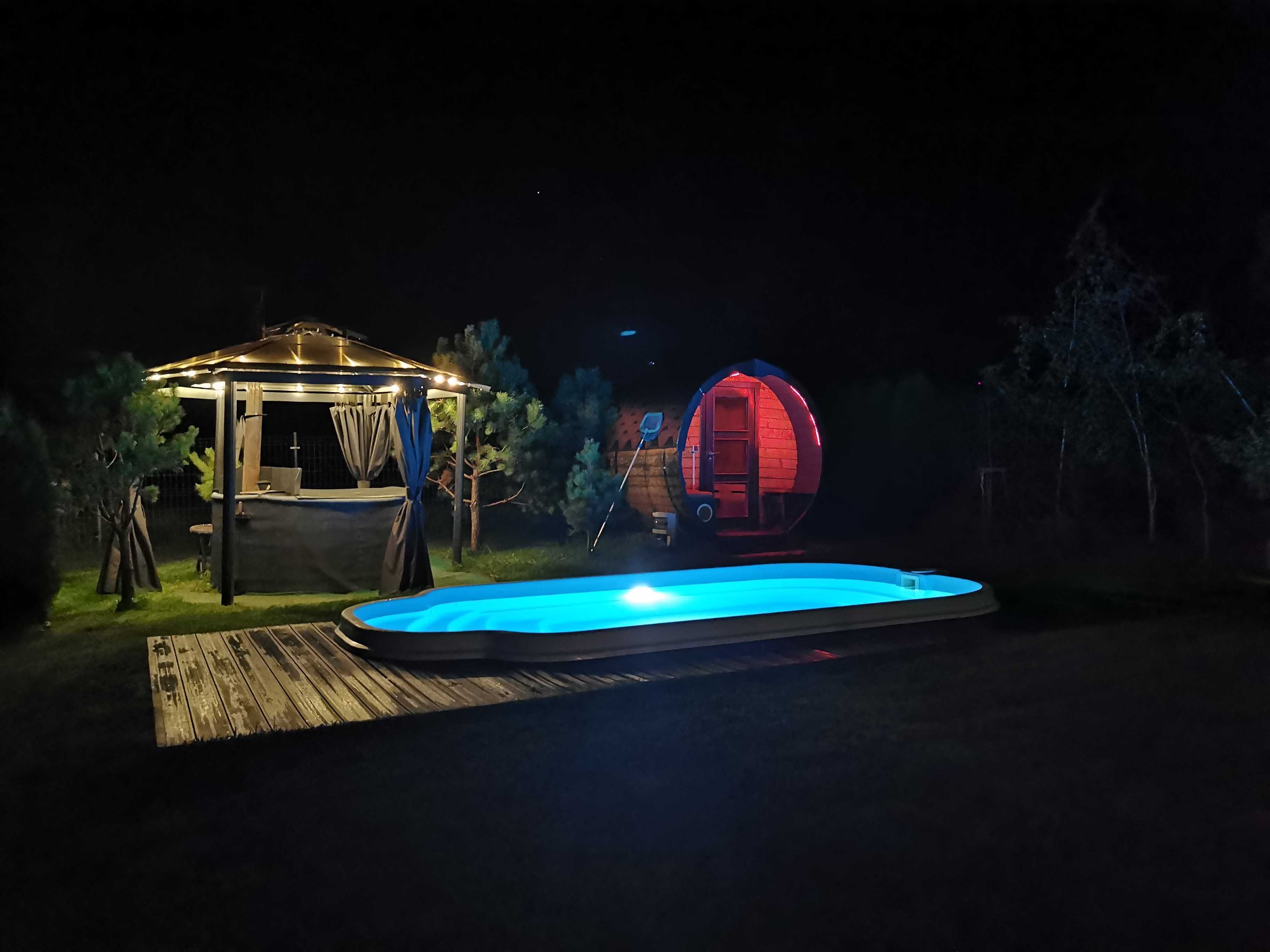 Dom na MAZURACH  wakacje weekendy ze  SPA (basen,sauna,balia,jakuzi)