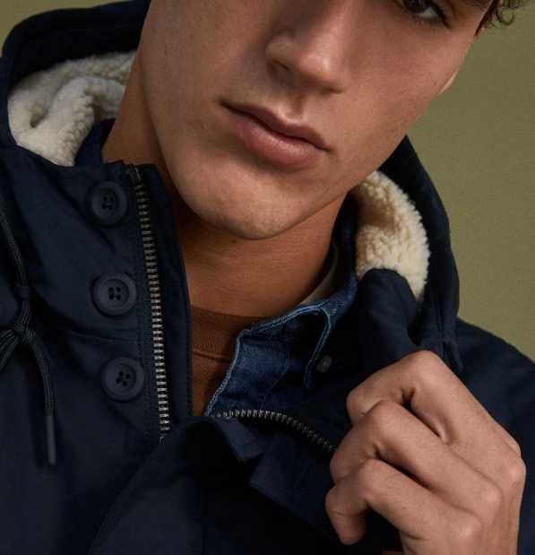 Чоловіча парка Зимова куртка Springfield розмір М преміум класу