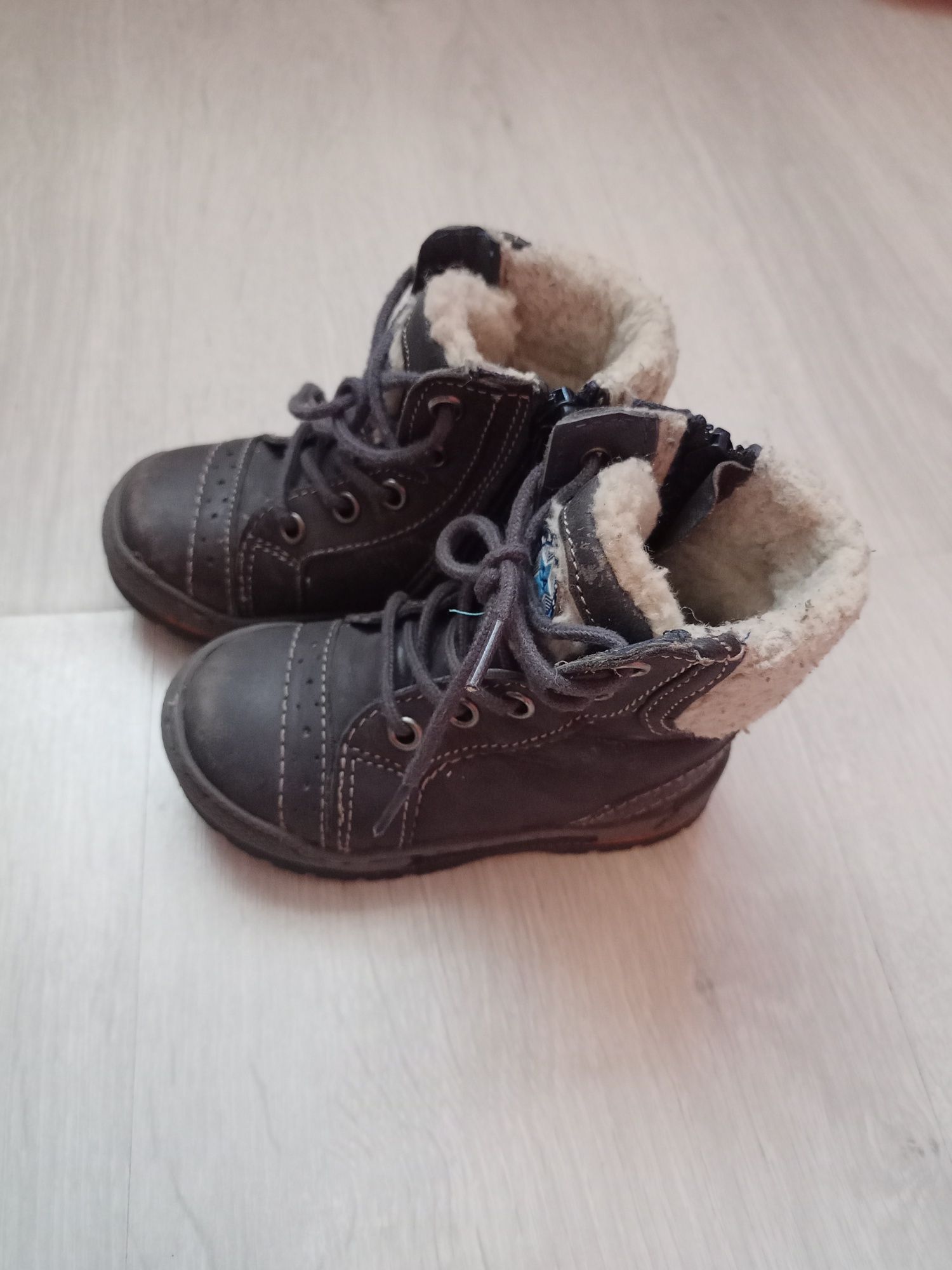 Kozaki chłopięce buty zimowe Lasocki 21