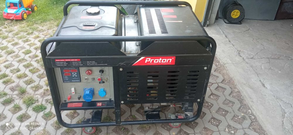 Agregat prądotwórczy proton 12kw 230v diesel