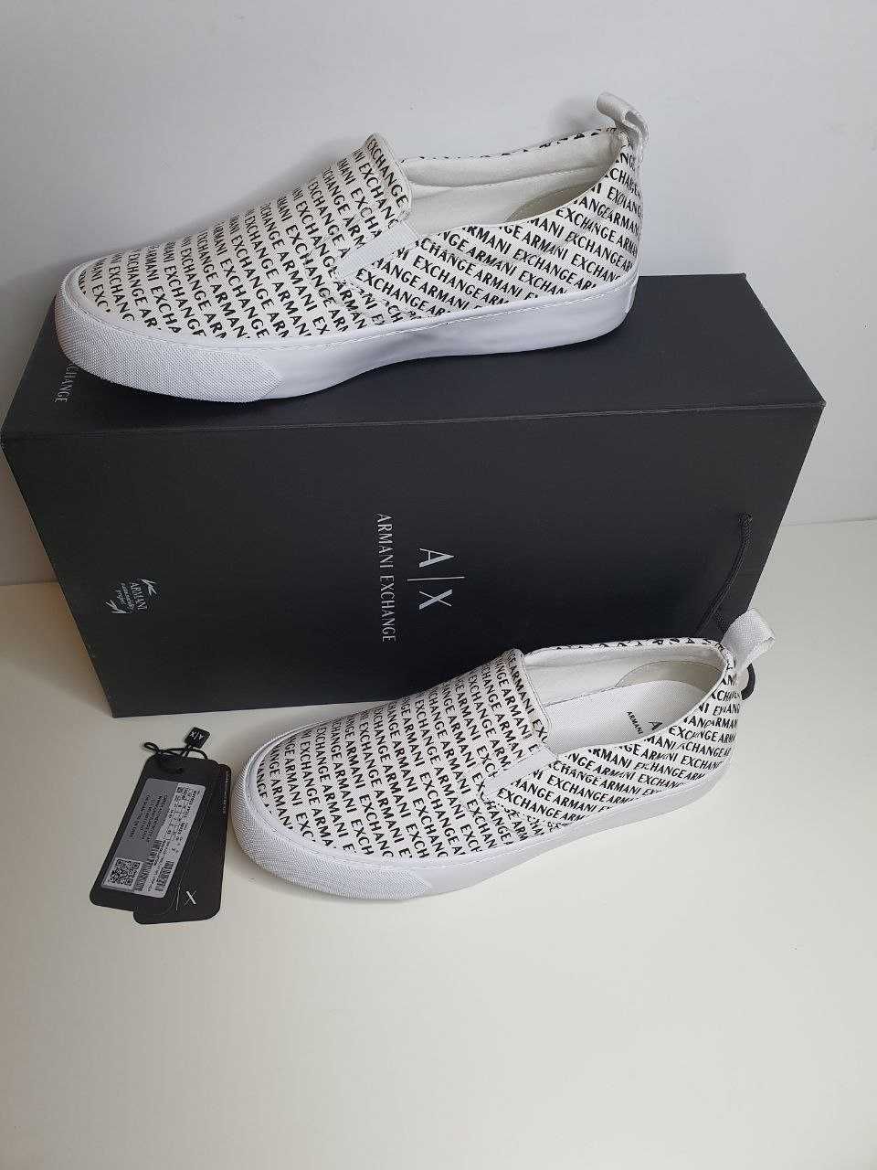 Trampki slip-on Armani Exchange
