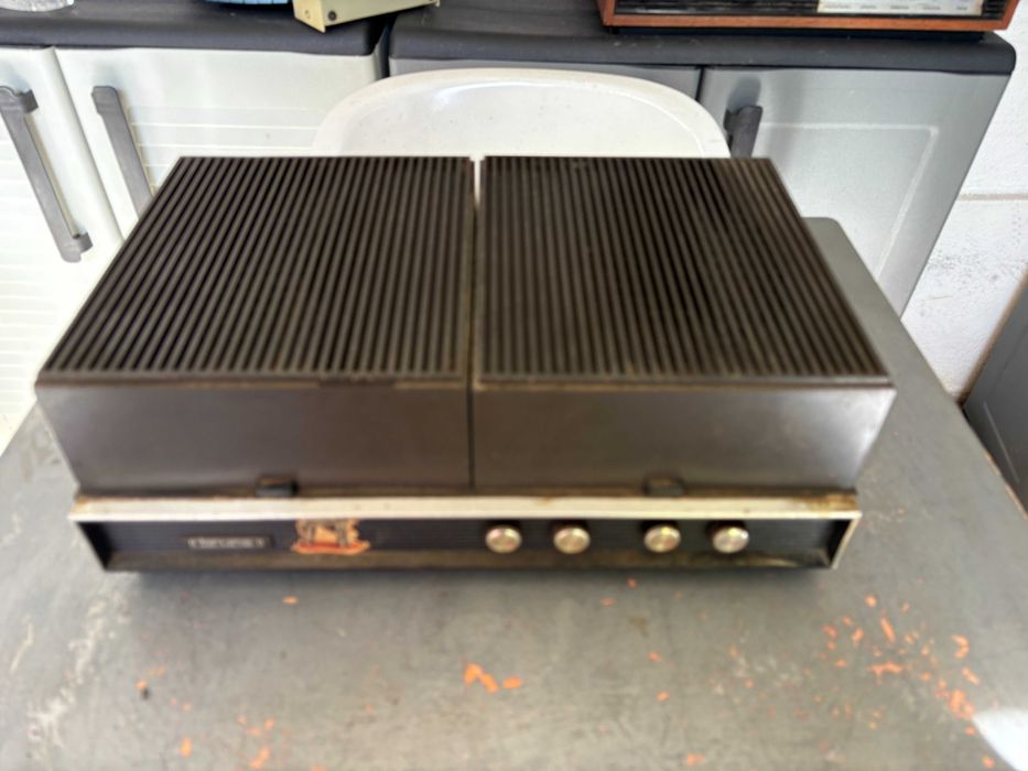 Gira Discos Antigo BRUNS C/ Colunas