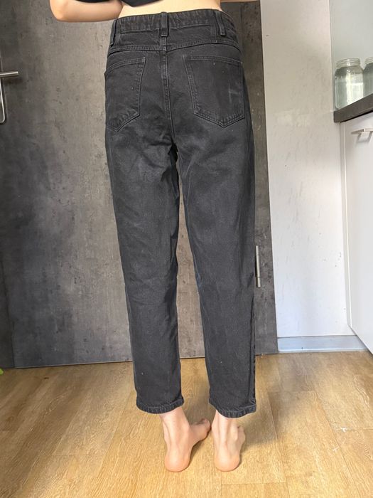 Czarne jeansy HOUSE Mom Jeans rozm. 36