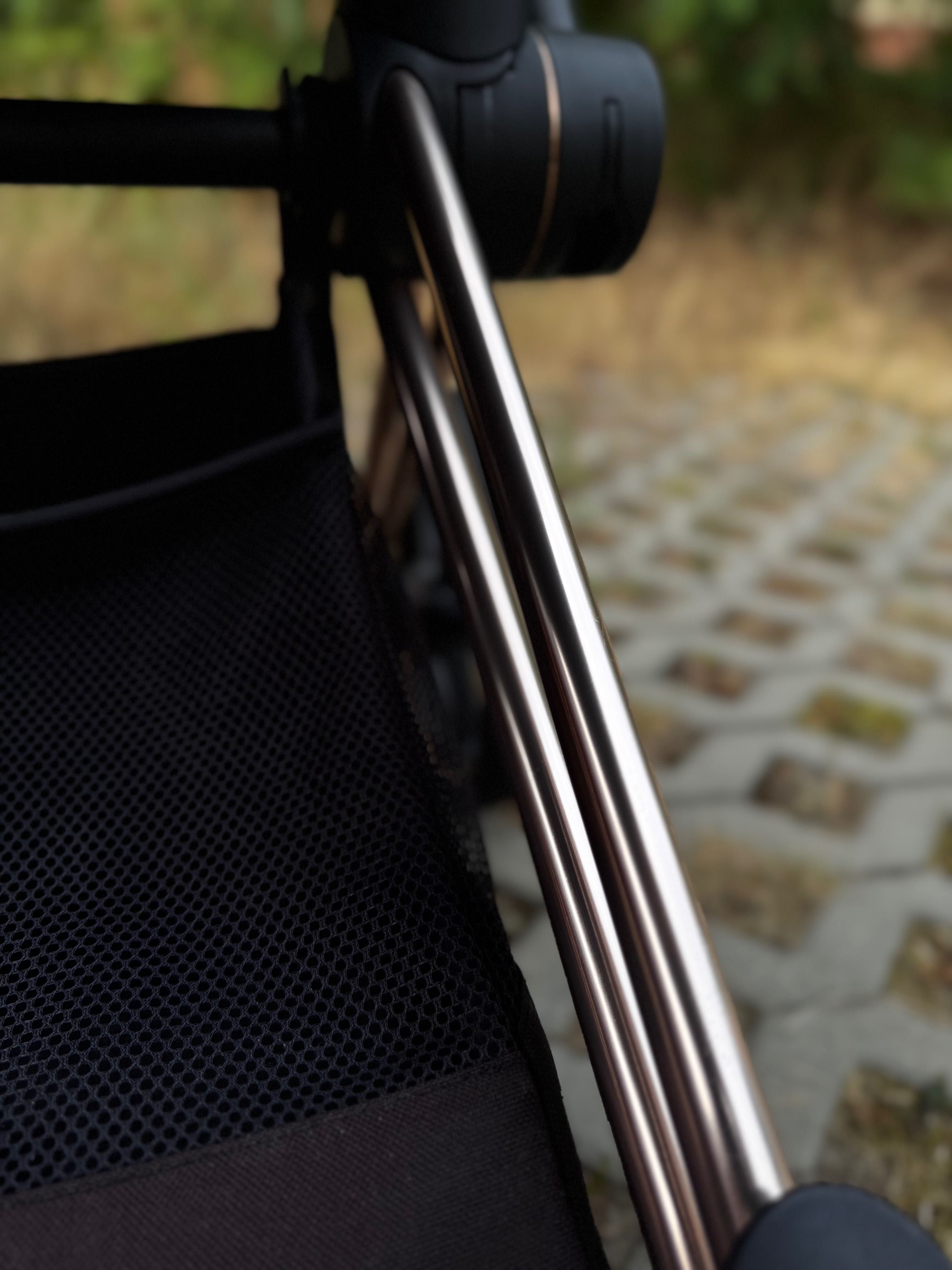 Cybex Priam 4 Deep Black Rose Gold