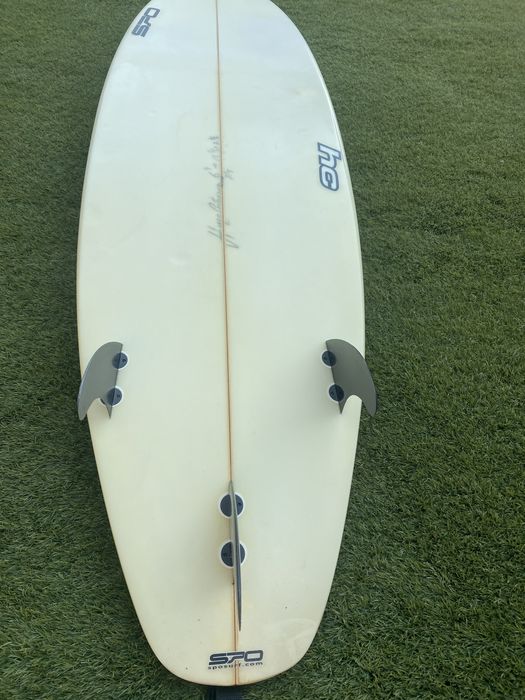 Prancha de surf e saco
