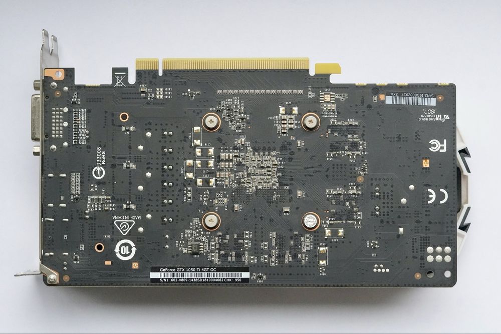 Karta graficzna MSI GeForce GTX 1050 Ti 4GT OC 4GB GDDR5