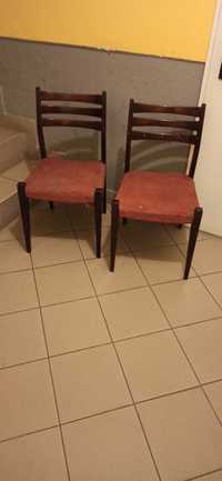 Stare krzesła, prl, antyk